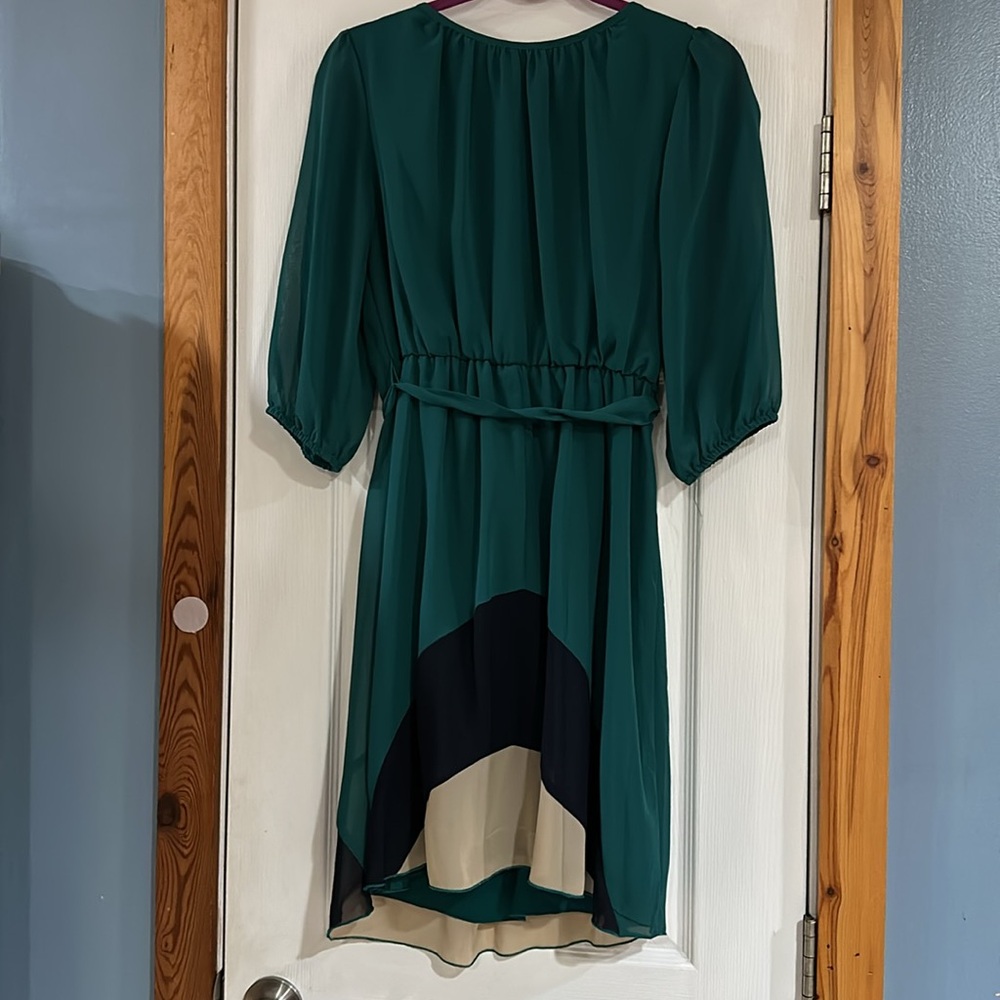 Beautiful teal dress - Picture 4 of 4